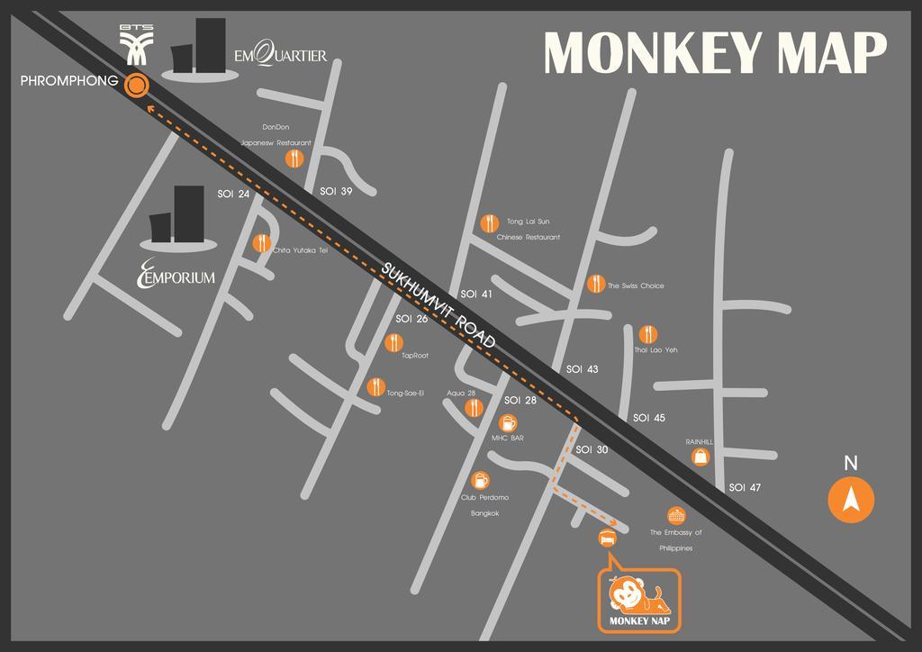 Monkeynap Hostel Bangkok Esterno foto